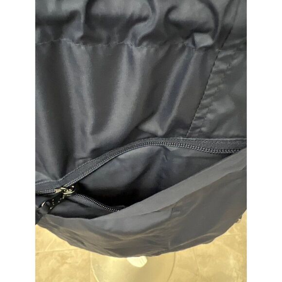 Catherines Women Navy Hooded Windbreaker Size 1X - Picture 7 of 12